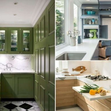 12 Clever Design Moves for a Small Space Kitchen