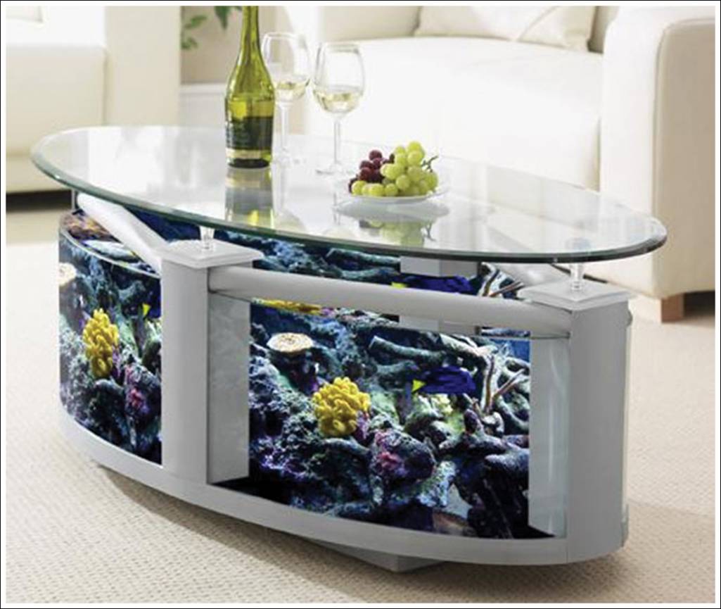 Fish Tank Tables...They Hold Alive Tranquility!