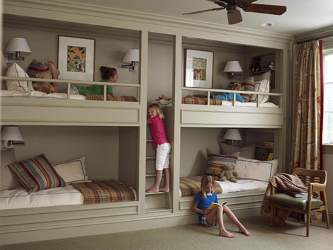 Amazing Interior Design Stylish Bunk Beds For Girls!