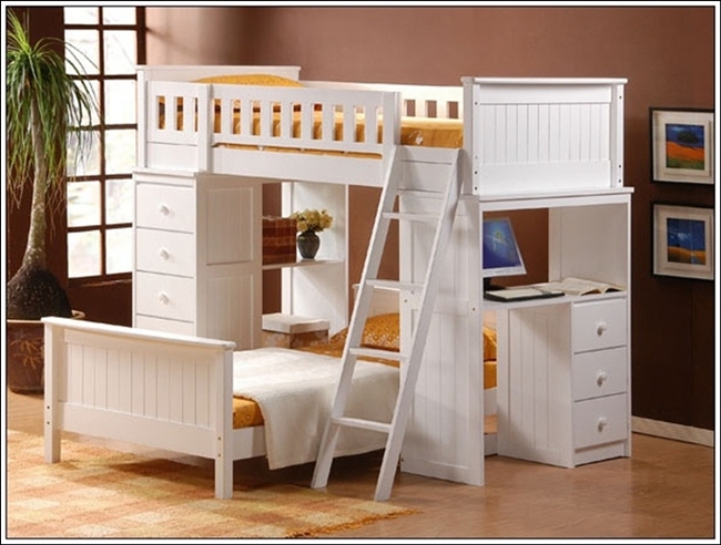 Amazing Interior Design Desk Beds For Little Fellows!