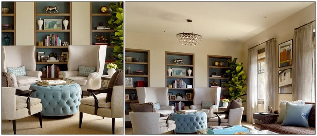 4 chair living room design