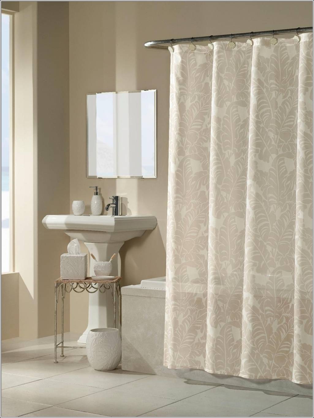 Panel Curtains For Sliding Glass Doors Shower Curtains at Sears