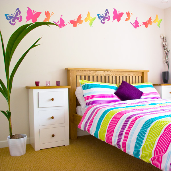 Amazing Interior Design Butterfly-Bedroom-Wall-Decor-Ideas ...