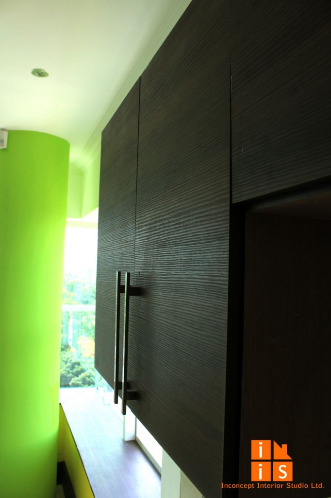 Kitchen cabinets at the latest project: Xplico Insurance Company Ltd