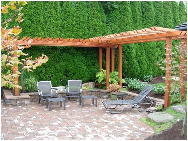 pergola l shaped