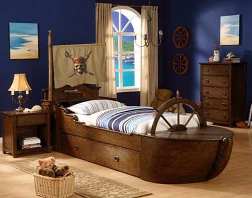 Pirate Ship Bed