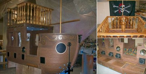 Amazing Interior Design Adorable ship beds for the litlle Pirates