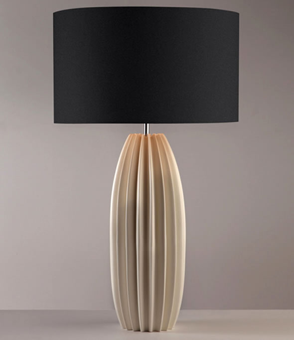 Contemporary-Table-Lamps-Design-Galileo-Lighting-Natural-Black-Shade