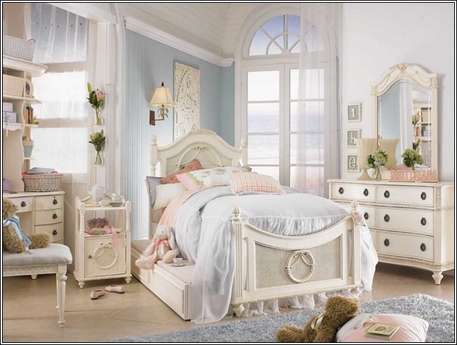 Shabby Chic Bedroom Ideas for  Girls