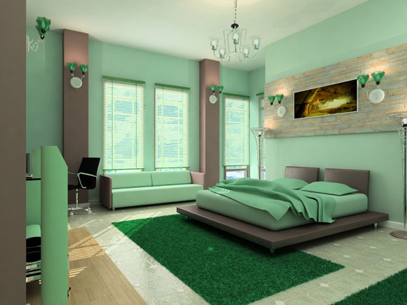 Bedroom Decorating Ideas with Bedroom Rug