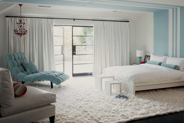 Large Size Rug Design for Elegant Bedroom