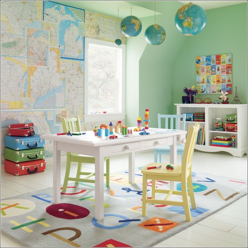 Interior Decorating With Maps For Your Home