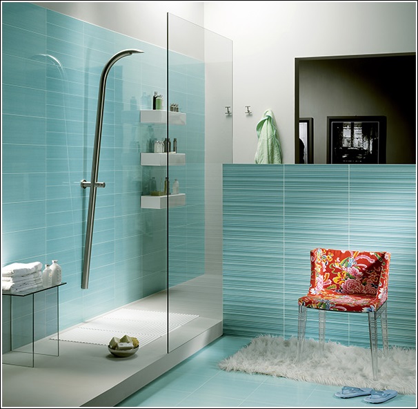 Tile Designs for Bathrooms Turquoise Sense Modern Shower Glass Room Divider