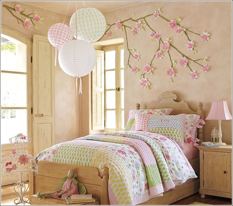 flower themed rooms for little girls blooming with joy!