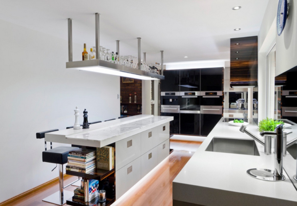 Contemporary White Kitchen Design