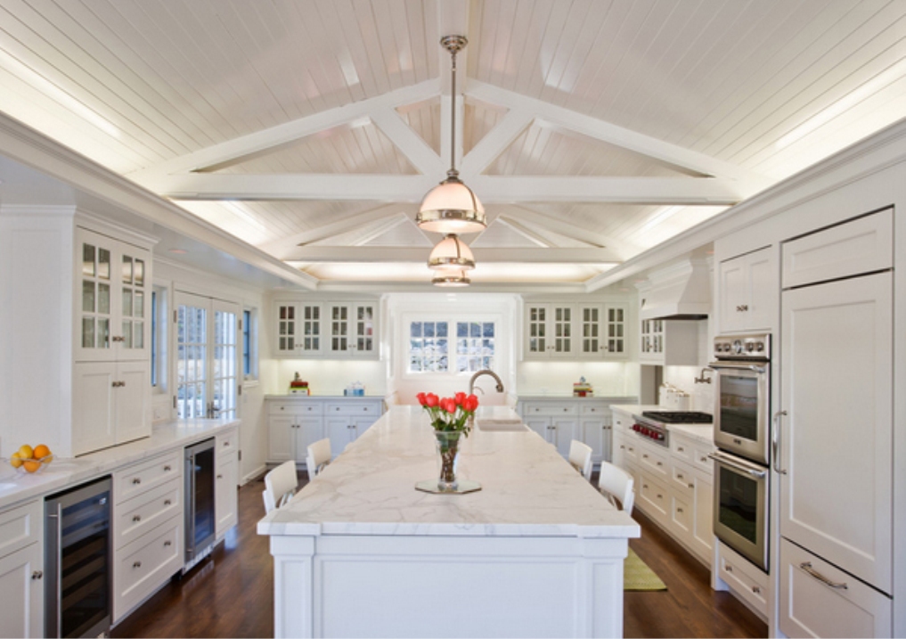 Amazing Elegant White Kitchens