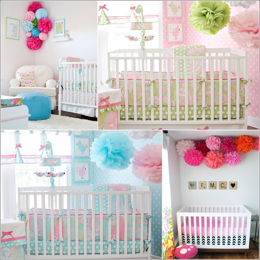 Decorate Your Darling Baby's Nursery with Pom Poms!