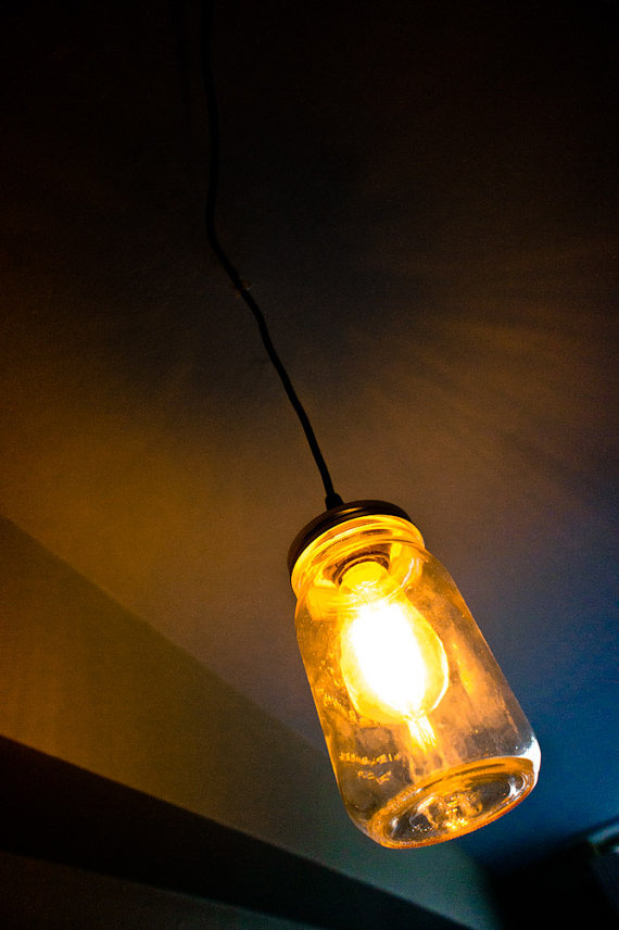 Jar light - via Etsy