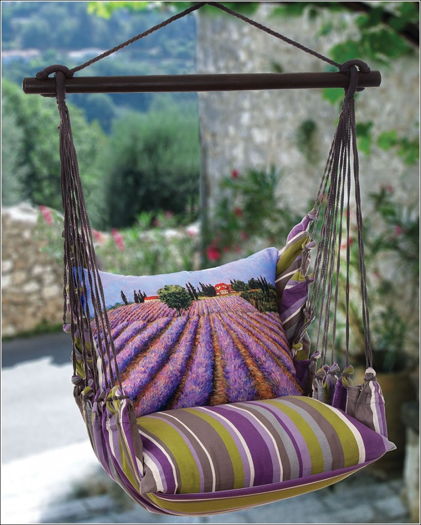 Hammock Pillow Seats with Exquisite Prints for Your Garden