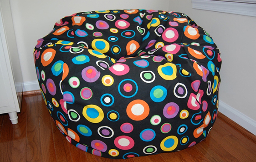 Colorful Polka Dots Bean Bag Design