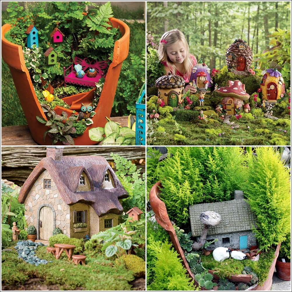 Enchanted Miniature Fairy Gardens with Houses...Where Fantasy Goes Real
