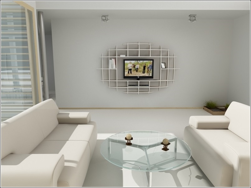 Modern 3d Shelf Unit for Your Living Room