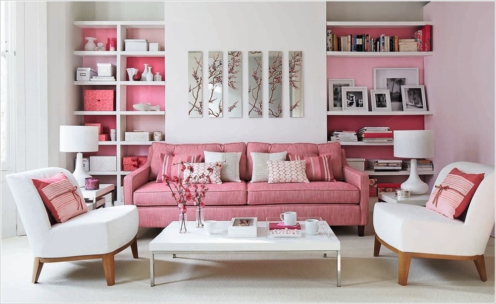 cherry blossom living room decor