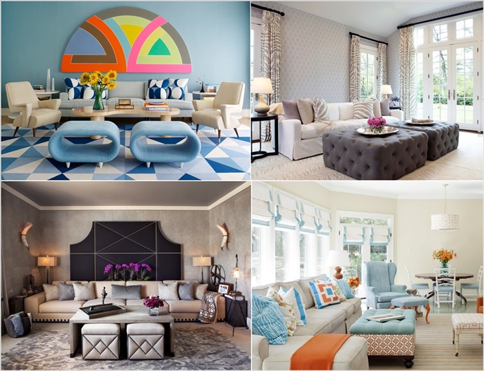 Stylish Ottomans for Decorating Your Living Room