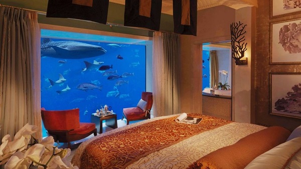 Substantial Home Decor With Bedroom Aquariums