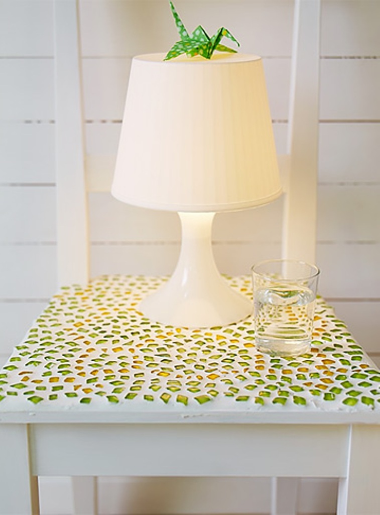 5.Enjoy in your new mosasic bedside table