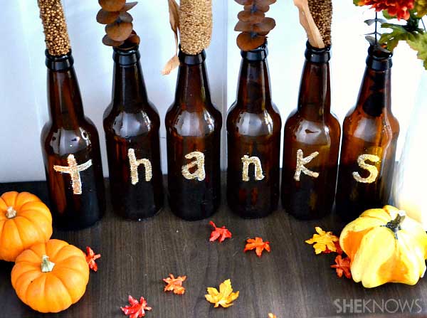 9.Thankful Bottles