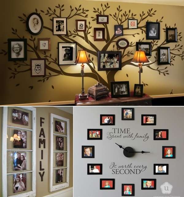 10 Creative Ideas To Display Family Photos