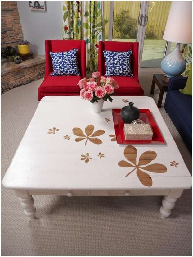 5 Spectacular Coffee Table Painting Ideas that You'd Like