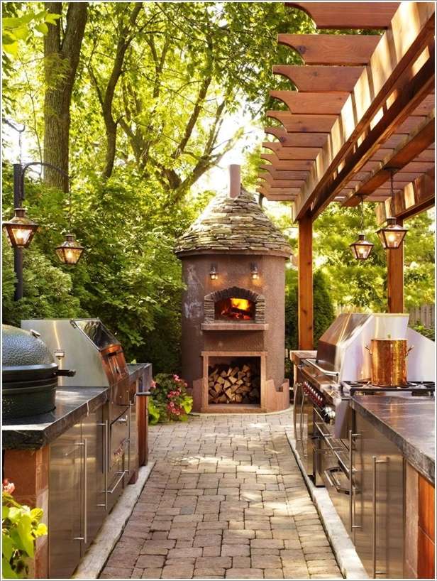 5 Perfectly Amazing Outdoor Kitchen Layout Ideas