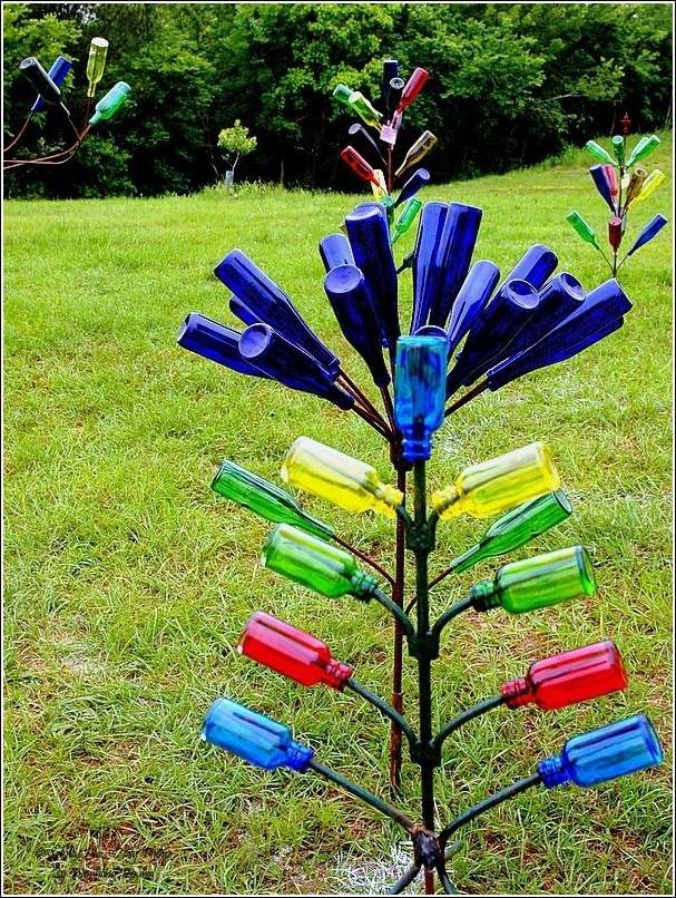 5 Amazing Garden Art Ideas from Recycled Materials