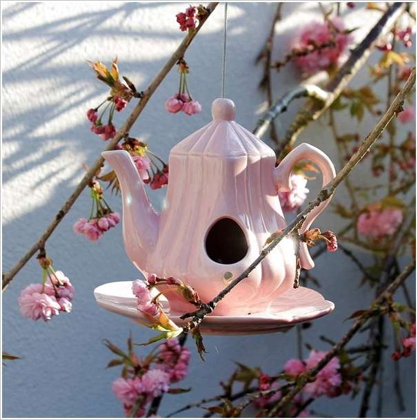 Teapot Bird Feeder