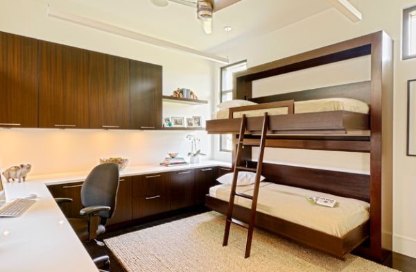 Twin-bunk-beds-that-fold-away-with-ease