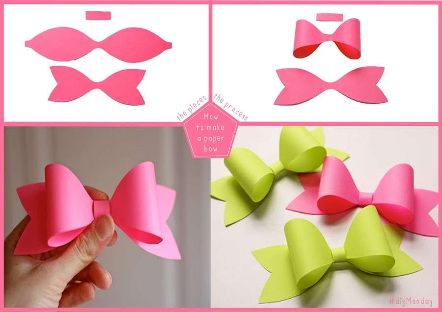 These Paper Bows are So Cute and Easy