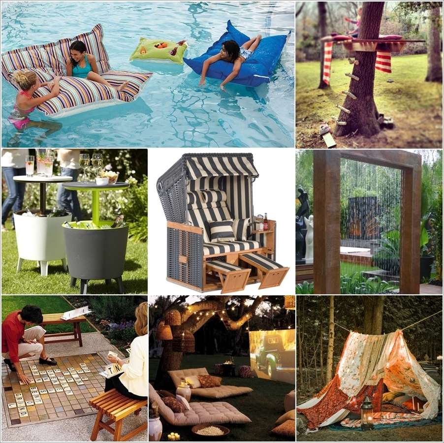 22 Fun Things and Projects to Make Your Backyard Lively
