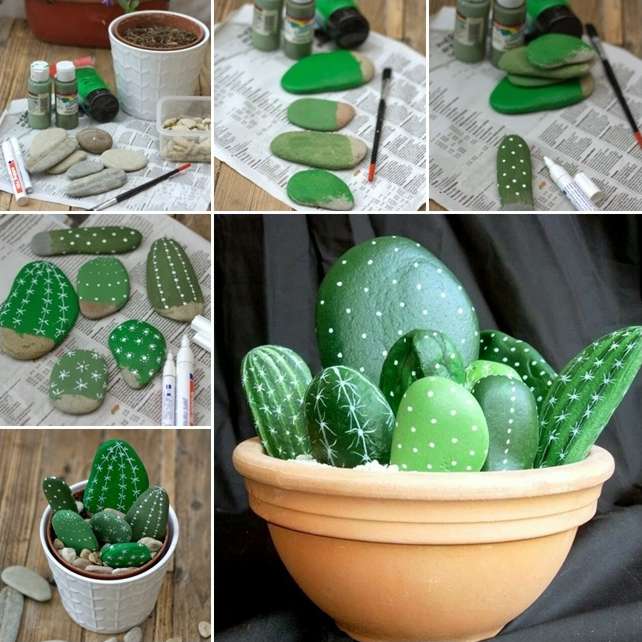 This Stone Cactus Idea is So Amazing