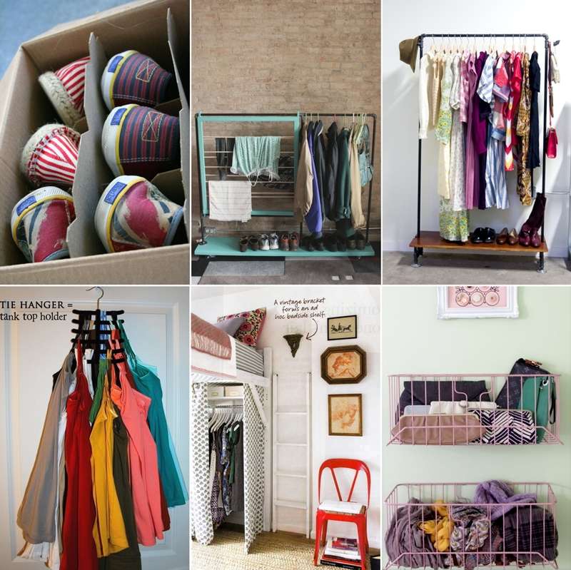 25 Ingenious Tiny Closet Life Hacks