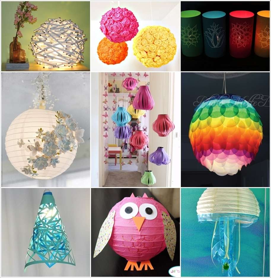 chinese new year handmade lanterns