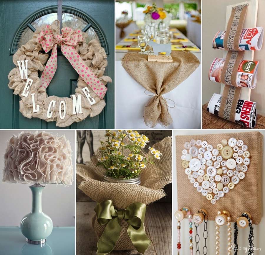15 Fabulous DIY Burlap Decor Ideas That You'll Love to Try