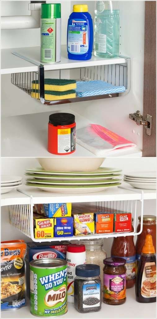 10 Clever Ideas to Organize Inside Your Kitchen