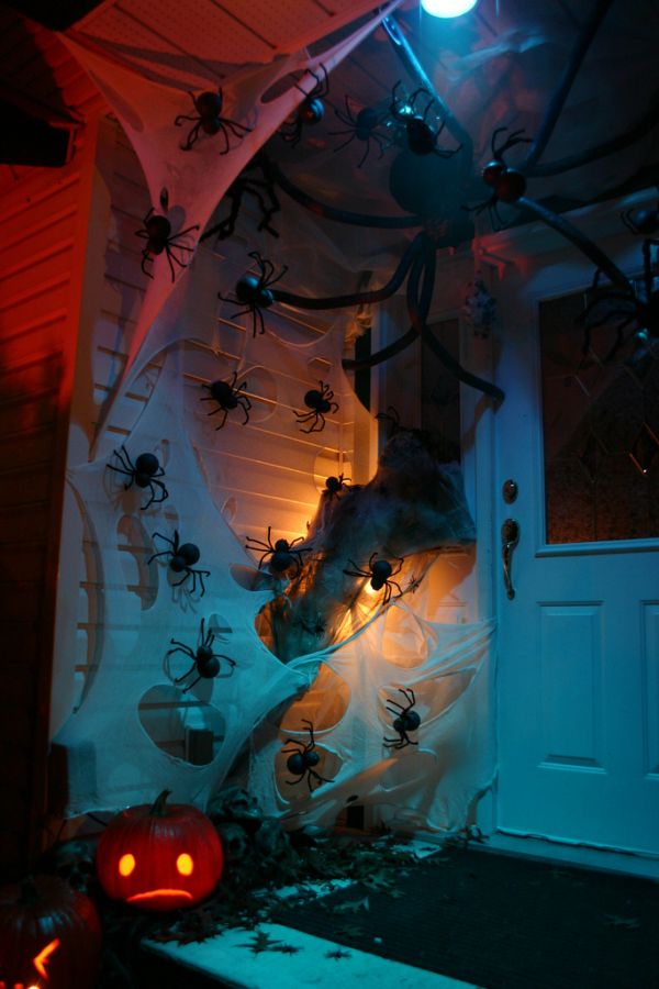 Spooky Halloween Front Door
