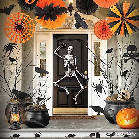Spooky  Halloween Porch