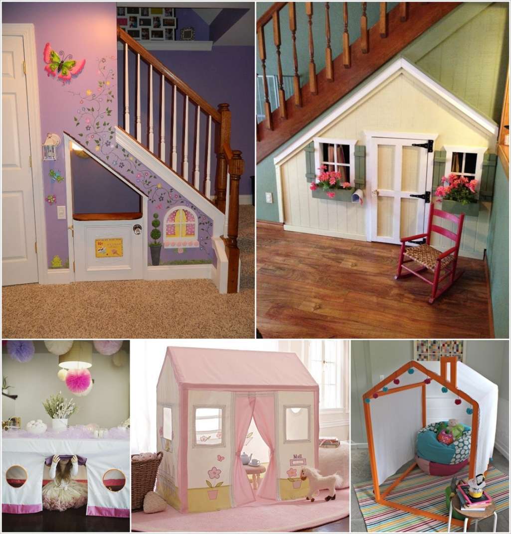 15 Fun And Cool Indoor Playhouse Ideas For Your Kids