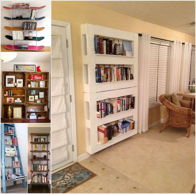 15 Diy Bookshelf Ideas That Are More Than Awesome