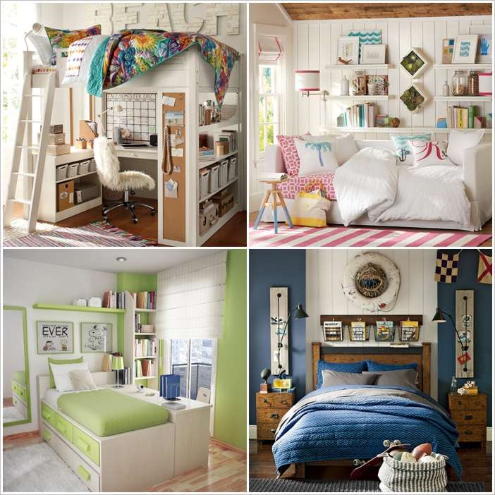 10 clever solutions for small space teen bedrooms