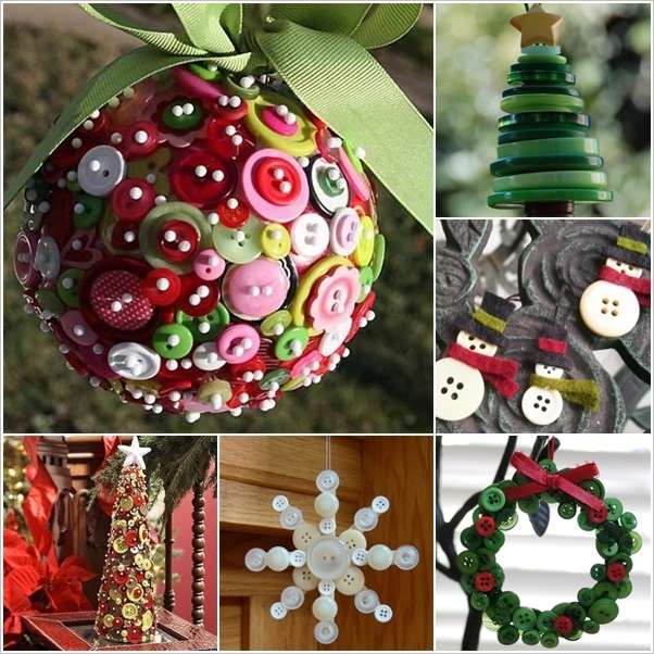 15 Creative Button Crafts To Make This Christmas